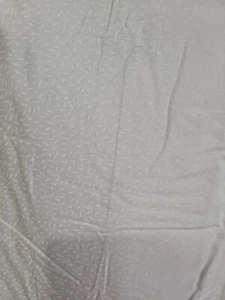 white on white cotton fabric - Picture 1 of 2