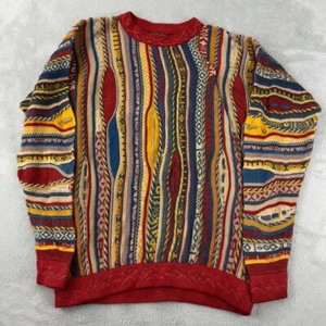 COOGI Australia Wool Knit Red / Multicolor Sweater Men’s Size M - Picture 1 of 12