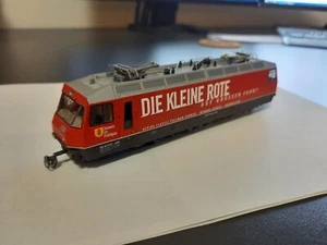 Bemo RhB Ge 4/4 III Die Kleine Rote H0m Schmalspur - Bild 1 von 5