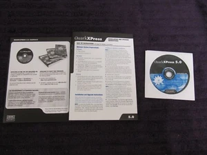 Quark XPress 5.0 Single - Full CD for Mac OS or Windows w/Validation Code - Picture 1 of 3