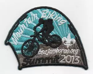 2013 National Jamboree Promo Tent Patch Series, Mountain Biking, Mint! - Picture 1 of 1