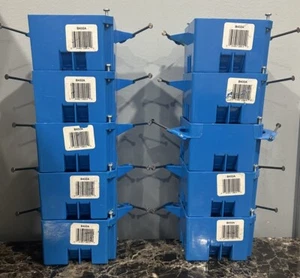 10 CAJAS PVC ELÉCTRICAS NUEVAS STOCK ANTIGUO Carlon Thomas & Betts B432A-UPC LEER INFORMACIÓN - Imagen 1 de 5