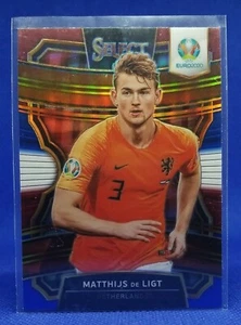 Matthijs de Ligt 2020 Panini Select UEFA Euro Preview - Tri-Color Prizm #86 - Picture 1 of 5