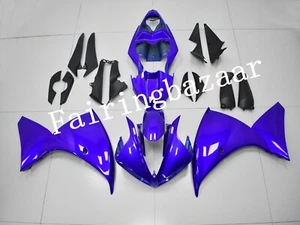 Fit for 2009-2011 YZF R1 Solid Blue ABS Plastic Injection Bodywork Fairing Kit - Picture 1 of 6