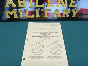 Ejército de EE. UU. Edición Original M6 y M7 Manual de Soporte Multiusos - Imagen 1 de 10