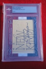 2017 Leaf Sports Icons CUT SIGNATURE Sonny Jurgensen  5 OF 7 MADE FOOTBALL CARD