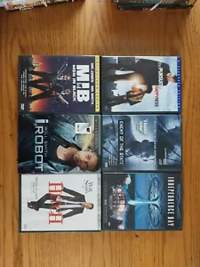 Action Science Fiction Comedy DVD lot of 6 Will Smith Movies Men In Black Hitch - Picture 1 of 7