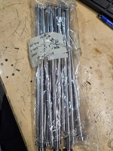 (12) Straight Ejector Pin 5/16" Dia 10" Long Round Tip Straight Punch CM21M10 - Picture 1 of 1