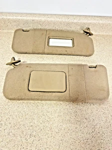 2003-2008 TOYOTA COROLLA SUN VISOR SET LH & RH BEIGE COLOR OEM - Picture 1 of 3