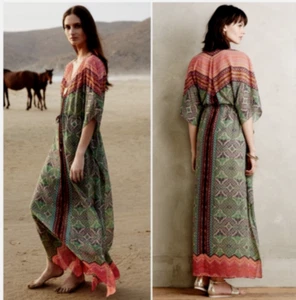 Anthropologie Vanessa Virginia Chama Caftan Dress - Picture 1 of 10