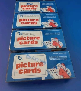 Lote CAJA EXPENDEDORA TOPPS 1987 1988 1989 1990 2.000 tarjetas de béisbol HOLOGRAMA + ENVUELTAS - Imagen 1 de 3