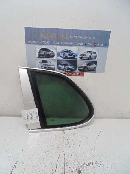 03-06 08-10 Driver PORSCHE CAYENNE quarto de vidro acabamento prata AA45746 - Imagem 1 de 1