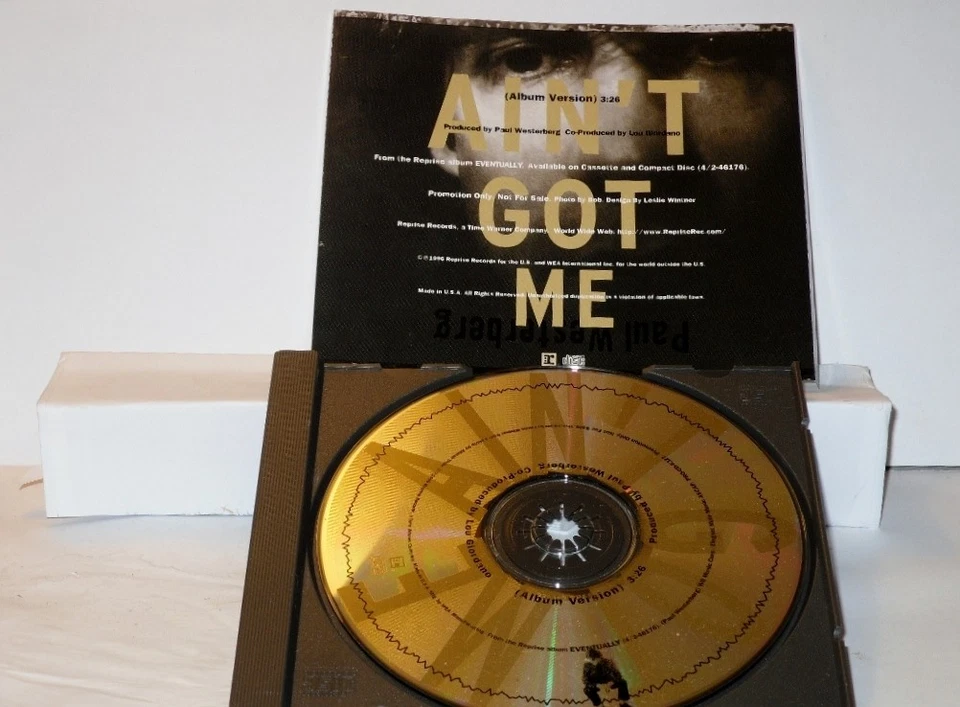 Paul Westerberg -  Ain't Got Me Promotional ONLY CD Singl ** Free Shipping** - Image 1 of 1