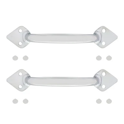 Manija de capó United Pacific B20360 de acero inoxidable, para auto Ford 1928 1932 Foto 1 de 4