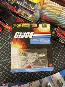 2025 HW HOT WHEELS POP CULTURE G.I. JOE COMBAT JET SKY STRIKER (F-14 TOMCAT) - Picture 1 of 3
