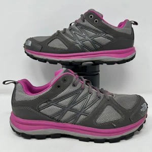The North Face Women's Size 8 Gray/Pink Running Trail Shoes Sneakers - Picture 1 of 8