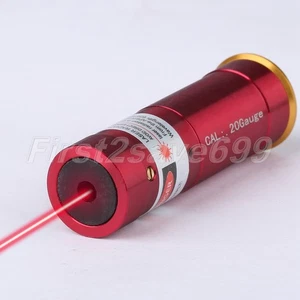 CAL 20 Gauge Cartridge Red Dot Laser Boresighter Scope Hunting Goods 635-655nm - Picture 1 of 9