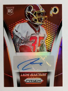 Autógrafos de novato Panini Prizm 2014 Prizms rojo #ARLS Lache Seastrunk/75 - Imagen 1 de 2