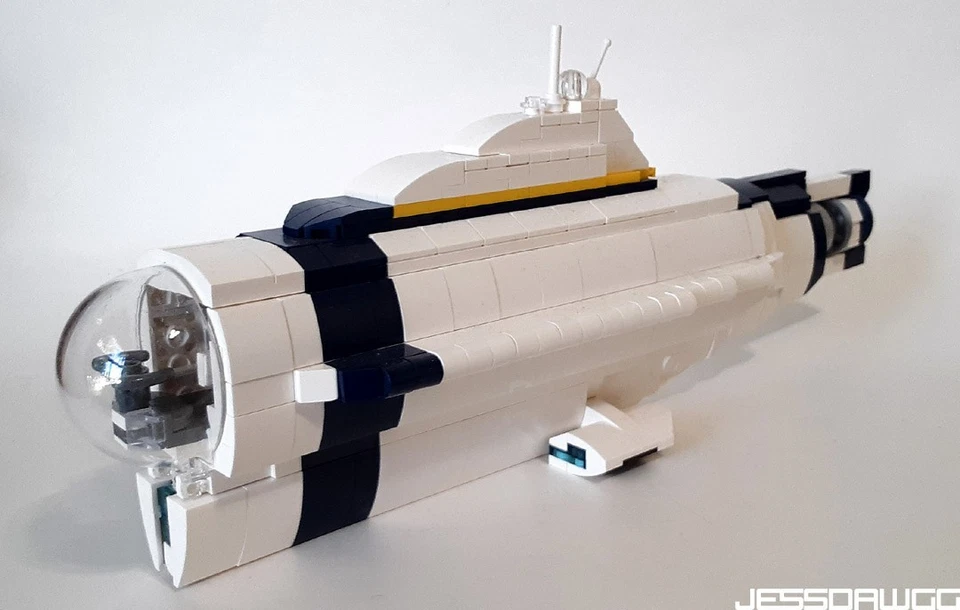 623 pieces Brick blocks Cyclops Submarine The Subnautica game A0525 sea ocean - Image 1 of 4