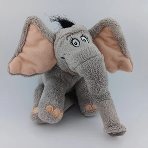 20. Jahrhundert Fuchs Dr. Seuss Horton hört ein Who grauer Elefant 6 Zoll Plüschtier Stofftier - Bild 1 von 5