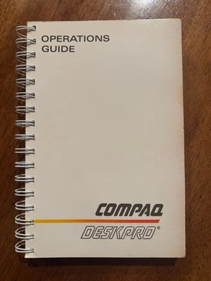 Compaq Deskpro - Operations Guide - 1984 - 101376-001 - Image 1 of 4