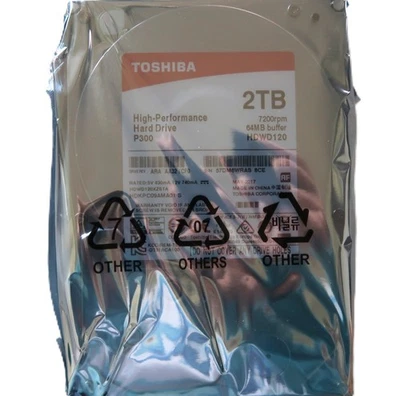 Toshiba HDWD120XZSTA HDKPC09AMA01 S ARA AA32/CF0 China 3.5" 2TB Sata HDD MAY2017 - Image 1 of 2