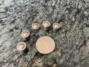 5 pieces machinery machine shop ball push down oilers oil caps 3/8 hole fit - Picture 1 of 5