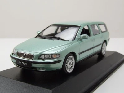 Volvo V70 Break Kombi 2000 Verde Chiaro Modellino 1:43 Maxichamps - Immagine 1 di 4