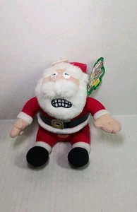 Peluche Babbo Natale divertente vintage anni 90 novità giocattoli tirami il dito ancora funzionante - Foto 1 di 6