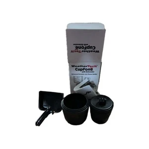 WeatherTech CupFone with Extension Adjustable Cup Holder Cell Phone Mount Black - Photo 1 sur 1