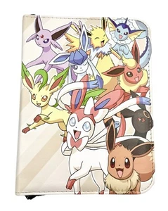 Eevee Pokemon Trading Card Binder Holder Case Album Book 50 Sheets TCG 400-Slot - Picture 1 of 2