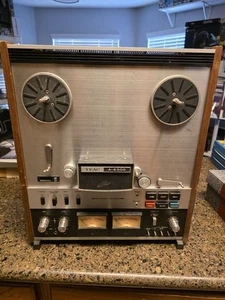 TEAC A-6300 Auto-Reverse 4 Track Stereo Reel to Reel Tape Recorder | FOR PARTS - Picture 1 of 9