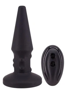 Silicone Anal Vibrator Dilator Plug Butt Vibrating Dildo Wearable Sex - Picture 1 of 3