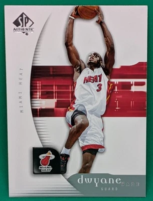 2005-06 Upper Deck SP Authentic DWAYNE WADE #44 Miami Heat HOF - Image 1 of 4