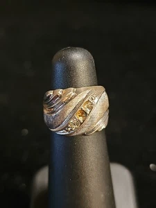 Clark & Coombs Vintage Sterling Silver Art Deco Ring Size 2.75 - Picture 1 of 16