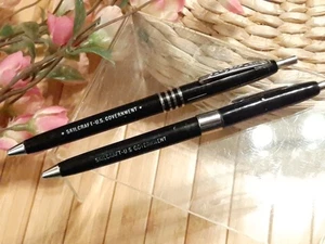 2 Vintage US GOVERNMENT SKILCRAFT BALLPOINT PENS - Picture 1 of 5