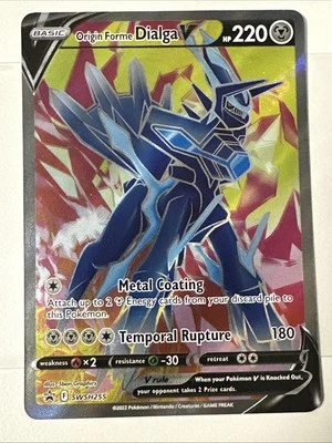 Origin Forme Dialga V SWSH255 SWSH: Sword & Shield Promo Cards Holo - Image 1 of 2