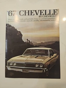 Folleto de ventas Chevelle/SS 396 1967 67 - Imagen 1 de 2