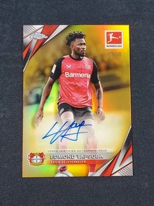 2024-25 Topps Chrome Bundesliga Gold Refractor Edmond Tapsoba Autograph /50 - Picture 1 of 2