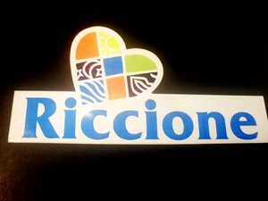 Aufkleber / Sticker + Riccione +Gemeinde Provinz Rimini + Italien - Bild 1 von 1