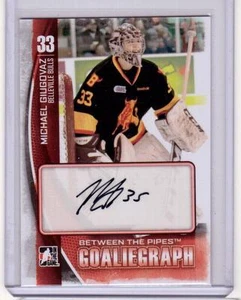 MICHAEL GIUGOVAZ /14 ITG BTP Between Pipes Goaliegraph Rookie Auto Autograph #MG - Picture 1 of 1