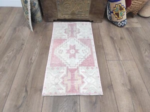 Teppich für Wohnzimmer, Türkischer Teppich, Vintage Teppich, Wollteppich, Handarbeitsteppich, kleiner Teppich - Bild 1 von 10