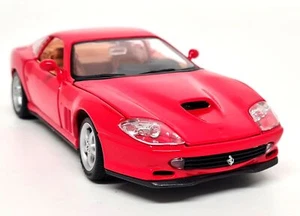 Maisto 1/24 - Ferrari 550 Maranello Red STD Wheels Diecast Scale Model Car - Picture 1 of 6