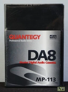 Quantegy DA8 Professional Studio Series MP-113 Master Digital Audio Cassette NOS - Picture 1 of 3