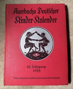 Auerbachs Deutscher Kinder Kalender 1938 German - Picture 1 of 23