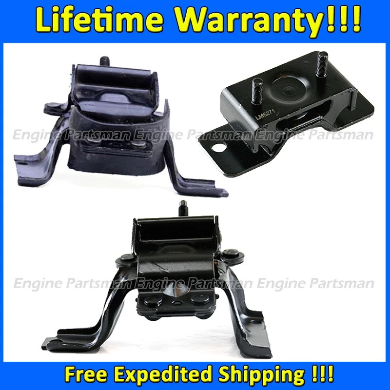 K2326 Motor & Trans Mount Set For 2003-2011 Mercury Grand Marquis/Marauder 4.6L - Image 1 of 1
