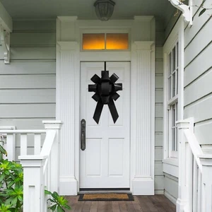 Arco de puerta delantera grande negro de 22" para casa - Imagen 1 de 2