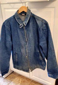 Vintage Chicago Northwestern Harriman Award 1987 Jeansjacke Größe Medium - Bild 1 von 3