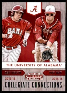 2015 Panini Contenders Collegiate Connections Casey Hughston/Mikey White #18 - Picture 1 of 2