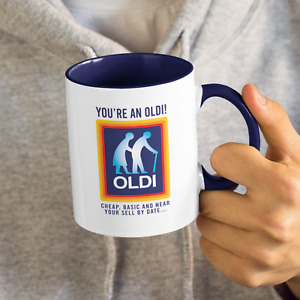 Your An Oldie Couple Coffee Tea Mug-Funny Joke Humour Cheap Basic Past Sell